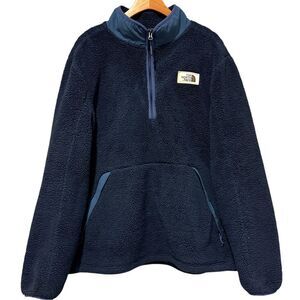 The North Face Campshire Sherpa Fleece Pullover Jacket Men’s Sz XL